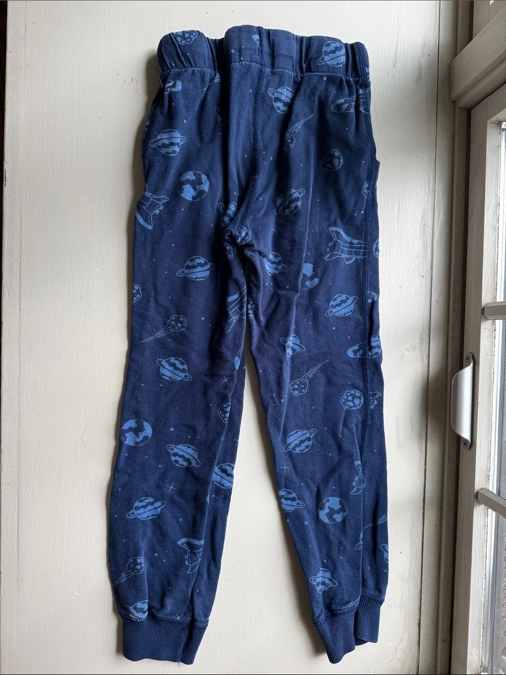 Carter's Navy Blue Space-Print Joggers